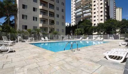 Apartamento três dormitórios, duas vagas de garagem