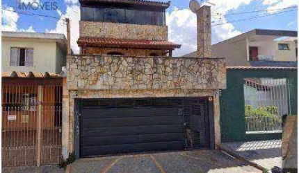 Sobrado com 3 dormitórios à venda, 210 m² por R$ 905.000 - Jardim Popular - São Paulo/SP