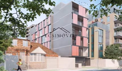 Apartamento com 1 quarto à venda na Rua Deputado Joaquim José Pedrosa, 752, Cabral, Curitiba, 21 m2 por R$ 214.900