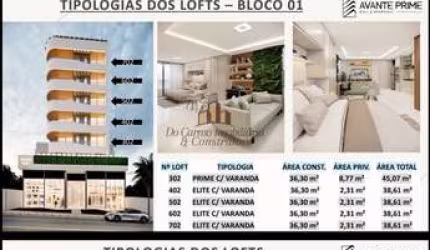 Loft com 1 quarto à venda na Avenida Governador Valadares, 33, Centro, Betim por R$ 385.000