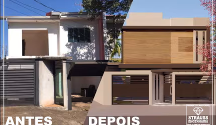 Sobrado para Venda em Maringá, Jardim Paris, 3 dormitórios, 2 suítes, 4 banheiros, 3 vagas