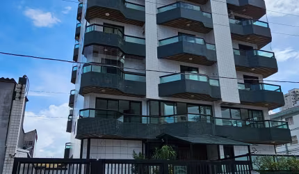 Lindo Apartamento 1 dormitório sendo suítes à 200 metros da Praia na Guilhermina- Praia Grande/SP
