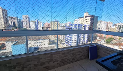 Excelente Apartamento com 2 dormitórios para Locação na Guilhermina  -  Praia Grande/SP