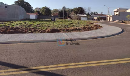 Terreno à venda, 291 m² por R$ 270.000,00 - Vista Alegre - Santa Bárbara D'Oeste/SP