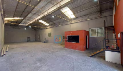 Salão Industrial, 300 m² - venda por R$ 800.000 ou aluguel por R$ 5.268/mês - Jardim Ipiranga - Americana/SP