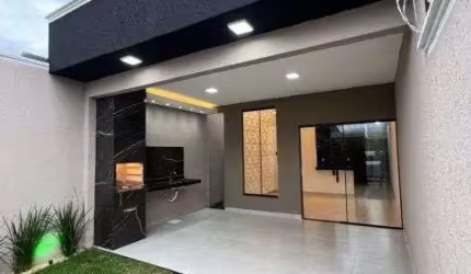 OFERTA! Casa 2 quartos com suite, alto padrão no Res. Buena Vista