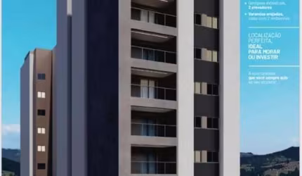 Apartamento para Venda em Juiz de Fora, Santa Catarina, 3 dormitórios, 1 suíte, 2 banheiros, 2 vagas