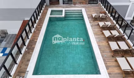 Apartamento à venda, no Bairro Campinas, São José-SC, com 2 quartos, sendo 2 suítes, com 1 vaga