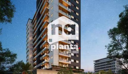 Apartamento à venda no Bairro Barreiros em São José-SC, com 2 quartos, 1 suíte, 1 vaga