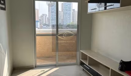 Apartamento para locação no coração do Tatuapé, São Paulo-SP: 2 quartos, 2 salas, 1 banheiro, 1 vaga de garagem - 51,00 m².
