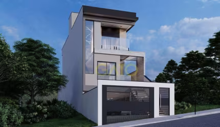 Casa com 3 dormitórios à venda, 208 m² por R$ 1.400.000,00 - Villas do Jaguari	 - Santana de Parnaíba/SP