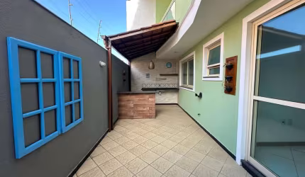 Casa Duplex para Venda em Guarapari, Jardim Santa Rosa, 3 dormitórios, 1 suíte, 2 banheiros, 1 vaga
