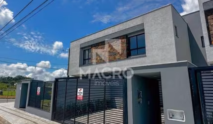Sobrado Geminado | Três Rios do Sul | 3 quartos (1 suíte) | 126m²