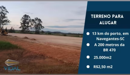 Terreno para locação