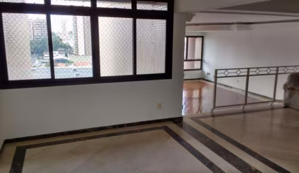 Apartamento de alto padrão com apartamentos de 282 m&#178;, 1 por andar, 3 vagas, 4 dorms., infraestrutura completa, salão de festas e de jogos, playground, churrasqueira, piscina, quadra poliesportiv
