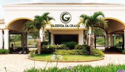 Terreno 2350 m &#178; com projeto aprovado por Felipe Diniz a venda no Residencial FAZENDA DA GRAMA em Itupeva SP