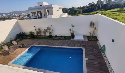 Espetacular casa a venda no condominio bosque do horto em jundiai sp