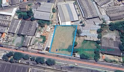 DOIS LOTES COMERCIAIS OU INDUSTRIAL NA AV TENENTE MARQUES A VENDA  CADA LOTE TEM 1.500M&#178; ZUPI 2.