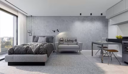 Studio com 1 dormitório à venda, 24 m² por R$ 255.000 - Cabral