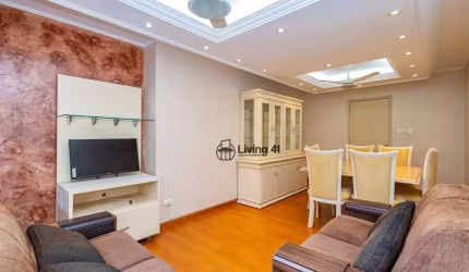 Apartamento com 3 dormitórios para alugar, 89 m² por R$ 3.300/mês - Cabral - Curitiba/PR