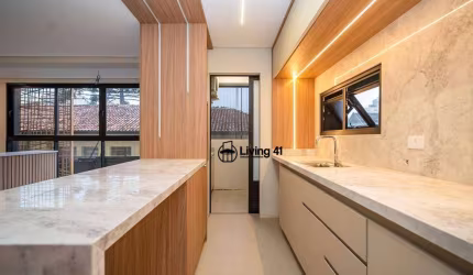 Apartamento com 2 dormitórios para alugar, 86 m² por R$ 6.200/mês - Alto da XV - Curitiba/PR