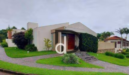 Casa com 4 dormitórios à venda, 595 m² por R$ 4.500.000,00 - Condomínio Village Visconde de Itamaracá  - Valinhos/SP