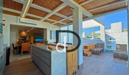Cobertura com 4 dormitórios à venda, 208 m² por R$ 5.990.000,00 - Riviera de São Lourenço - Bertioga/SP