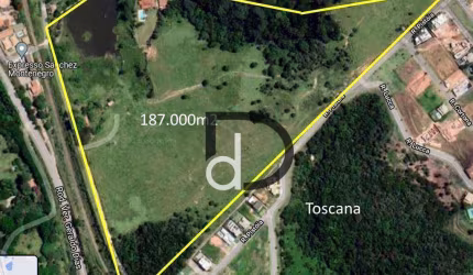 Área com 187.000 m² em Excelente Localização na Cidade De Vinhedo.