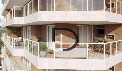 Apartamento com 3 dormitórios à venda, 127 m² por R$ 3.990.000 - Riviera de São Lourenço - Bertioga/SP
