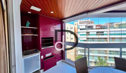 Apartamento com 3 dormitórios à venda, 111 m² por R$ 3.100.000 - Riviera de São Lourenço - Bertioga/SP