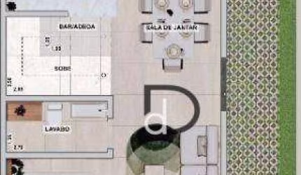 Casa com 3 suítes à venda, 150 m² por R$ 1.042.500 - Pinheirinho - Vinhedo/SP