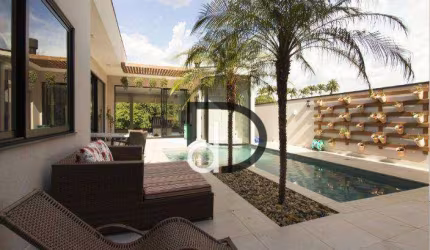Casa com 4 suítes à venda, 334 m² por R$ 2.890.000 - Condomínio Reserva do Itamaracá - Valinhos/SP