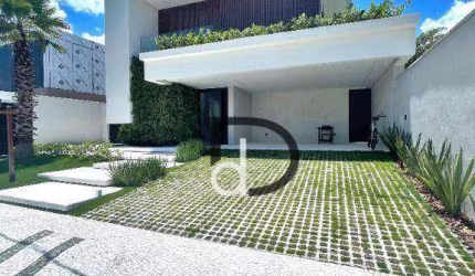 Casa de Luxo Mobiliada e Decorada na Riviera de São Lourenço – Próxima ao Golf Club e Praia, com 5 Suítes e Área de Lazer Completa