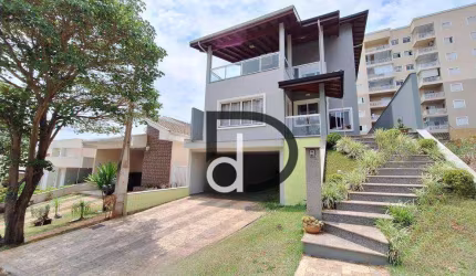 Casa com 3 quartos para alugar, 232 m² por R$ 8.200/mês - Condomínio Via Castelli - Louveira/SP
