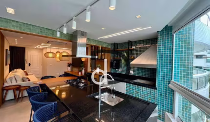 Apartamento com 3 dormitórios à venda, 90 m² por R$ 3.950.000 - Riviera de São Lourenço - Bertioga/SP