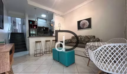 Apartamento duplex, 1 suíte, residencial tipo flat