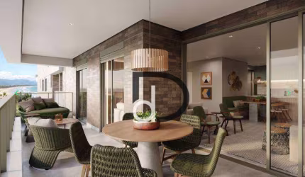 Apartamento com 3 dormitórios à venda, 112 m² por R$ 1.490.000 - Maitinga - Bertioga/SP