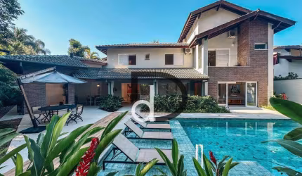 Casa com 5 dormitórios à venda, 401 m² por R$ 6.100.000 - São Lourenço - Bertioga/SP
