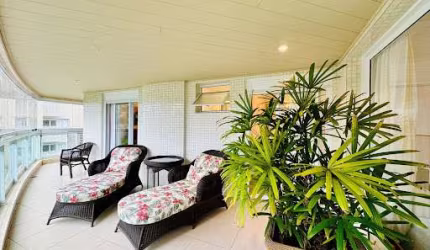 Apartamento com 4 dormitórios para alugar, 186 m² por R$ 20.000,00/ano - Riviera de São Lourenço - Bertioga/SP