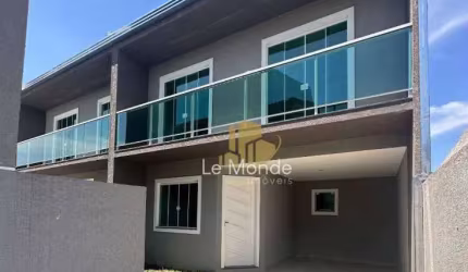 Sobrado com 3 dormitórios à venda, 116 m² por R$ 545.000,00 - Fazendinha - Curitiba/PR