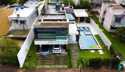 Casa de Alto Padrão com 5 Suítes 376m² na Garça Torta - Maceió Alagoas