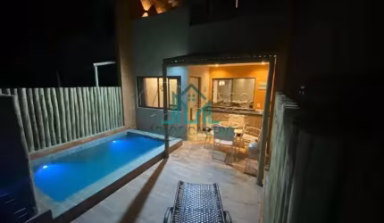 Casa 3 quartos, Piscina Pertinho da Praia do Riacho - São Miguel dos Milagres - Alagoas
