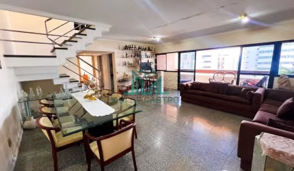 Apartamento 5 Quartos, 315m², Duplex, Piscina, Lavabo, Despensa, Jatiúca - MAceió Alagoas