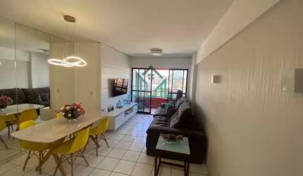 Apartamento com 76m², 3 quartos, Nascente, Varanda, Despensa na Jatiuca - Maceió Alagoas