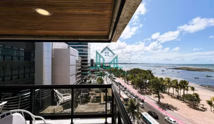 Cobertura Duplex Beira-Mar com 4 Suítes, Piscina, 424m², 5 Vagas na Praia de Ponta Verde - Maceió Alagoas