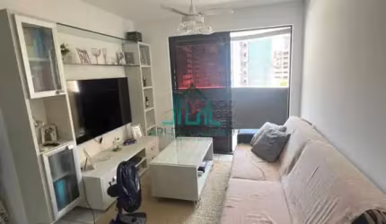 Apartamento Mobiliado com 3 quartos com 88m², Dependência na Ponta Verde - Maceió Alagoas