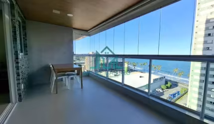 Apartamento com 3 Suítes, 191m², Vista-Mar da Praia de Cruz das Almas, Andar Alto - Maceió Alagoas.