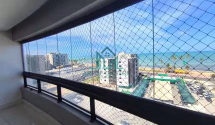 Apartamento com 202m² com 4 Suítes com Vista Mar, Hidromassagem, 3 Vagas na Praia de Jatiuca - Maceió Alagoas