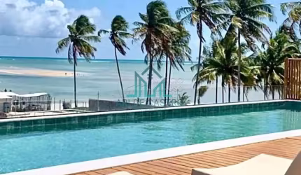 Apartamento 2 Suítes, 67m², Varanda a 30 metros da Praia de Tatuamunha, na Rota Ecológica dos Milagres - Cond Essence - Alagoas