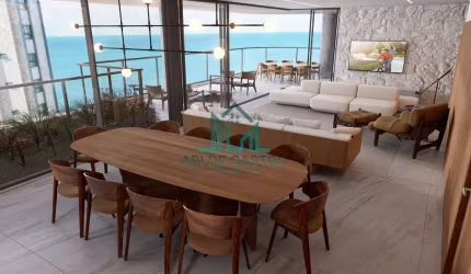 Ed Grand Yacht - Apartamentos com 4 Suítes na 1ª Quadra da Praia de Ponta Verde - Maceió Alagoas